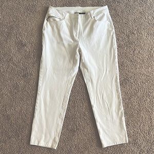 Chico’s So Slimming size 1 white pants